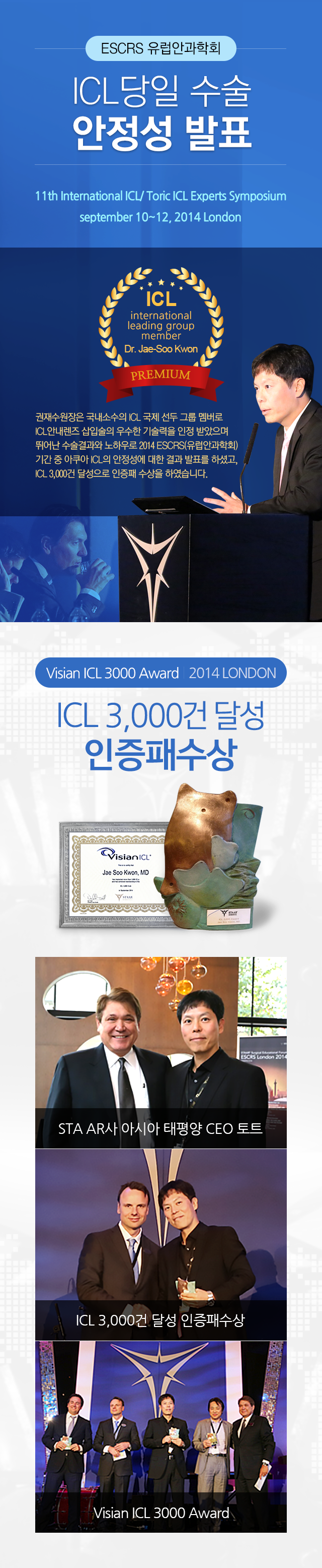 ICL 당일수술 안정성 발표